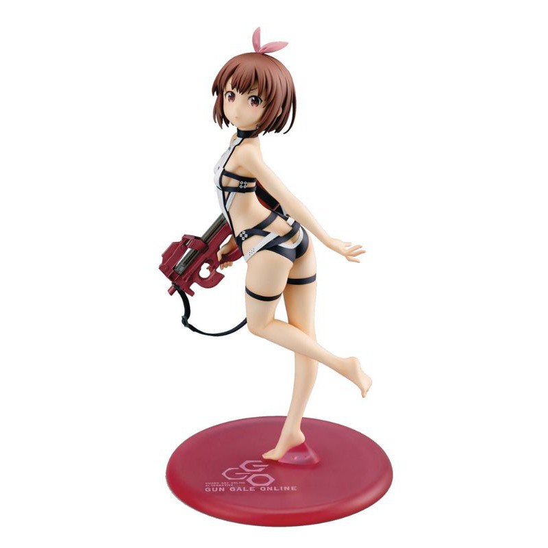 Mô hình Sword Art Online:Gun Gale Online:Llenn (Swimsuit Ver) 1:7 Scale PVC Figure.