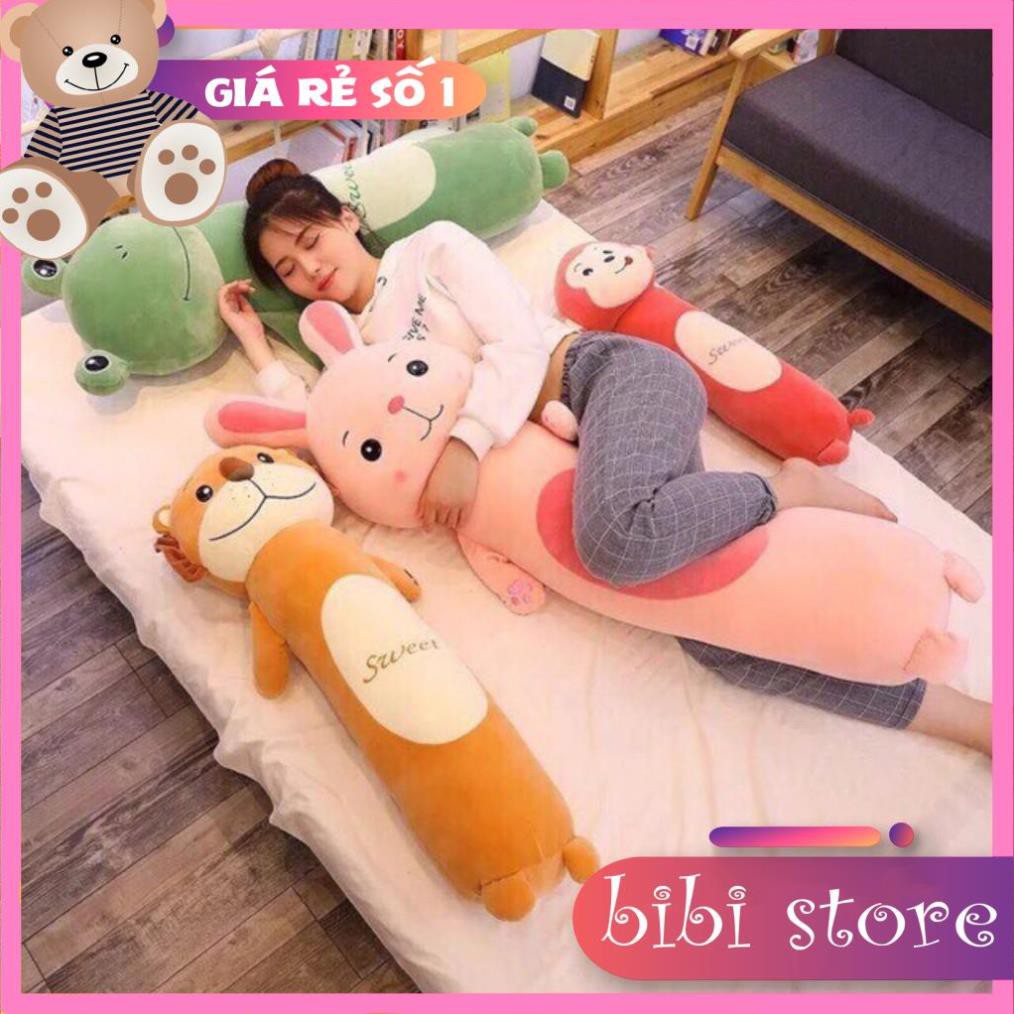 Gối ôm hình thú co dãn 4 chiều đàn hồi cao 60cm-80cm-1M - Riostore