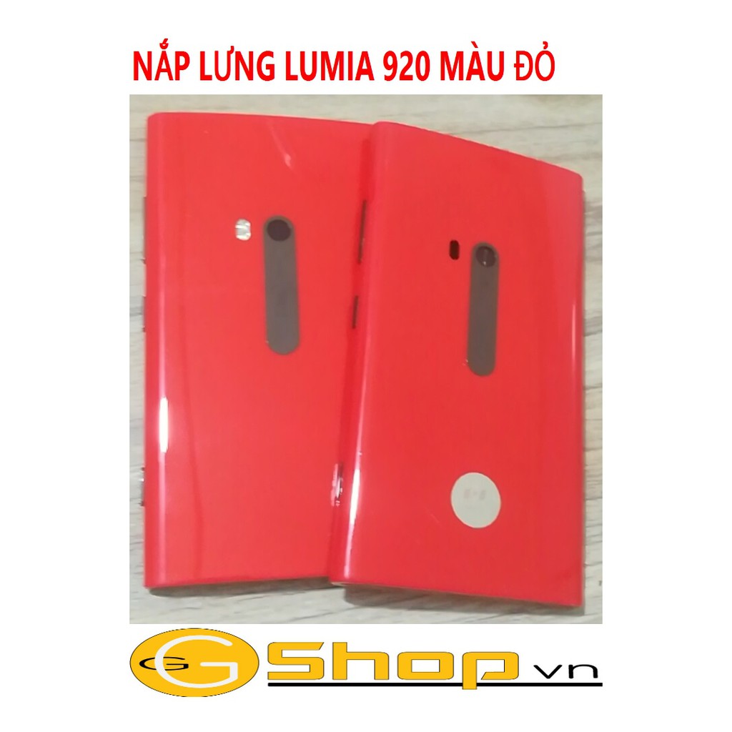 NẮP LƯNG LUMIA 920 MÀU ĐỎ