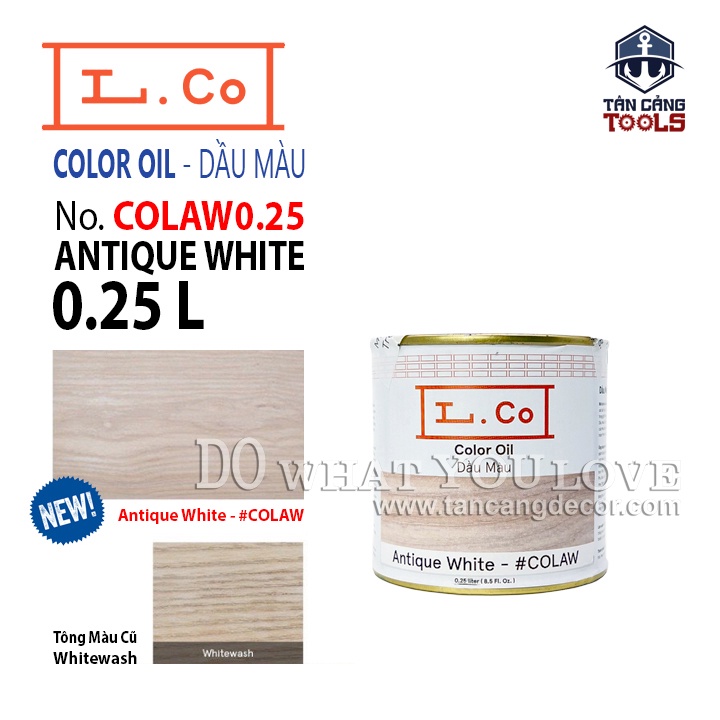 L.Co Dầu Màu – Màu Antique White COLAW