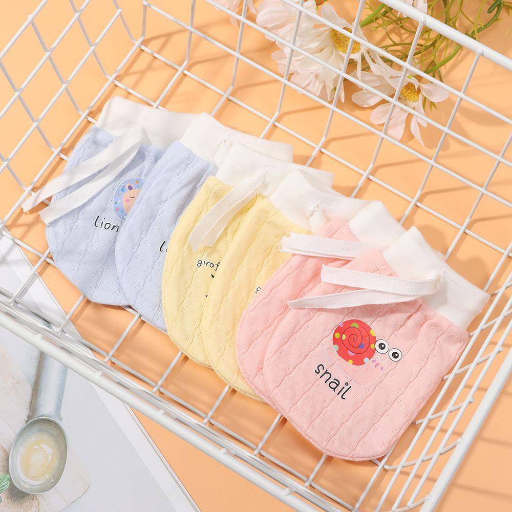 Găng Tay Chống Cào Xước Thoáng Khí Cho Bé