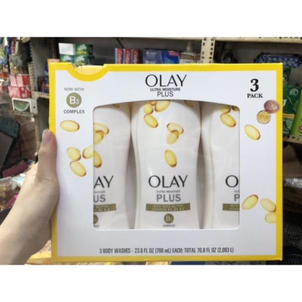 Sữa tắm Olay B3 Complex - Ultra Moisture Shea Butter 700ml