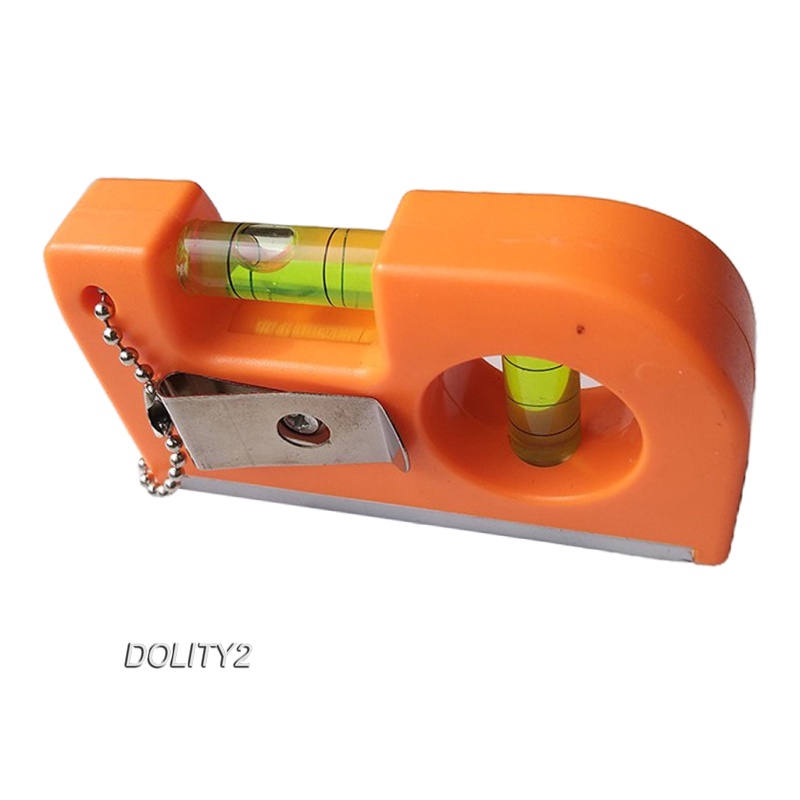 [Dolity2] Thước Đo Độ Bong Bóng Ngang / Dọc Mini Có Móc Khóa Từ Tính