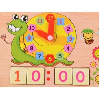 Bảng tính gỗ 2 mặt  cho bé