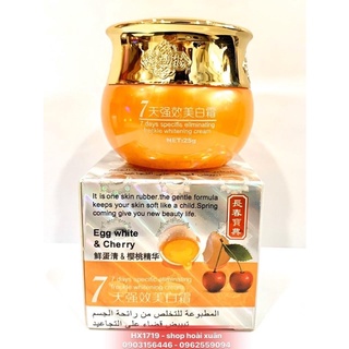 Kem dưỡng da tái tạo da hư tổn và ngăn ngừa nếp nhăn se khít lỗ chân lông HUAYUENONG egg white chery - HX1719