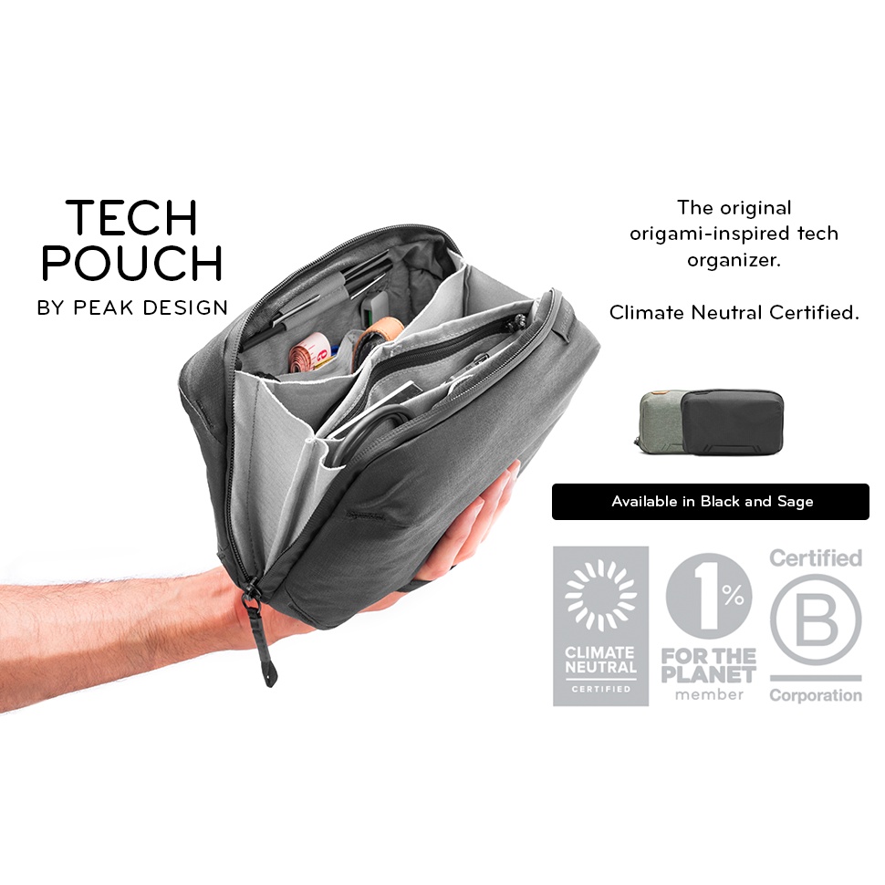 Túi đựng đồ cá nhân / thiết bị điện tử du lịch PEAK DESIGN TECH POUCH
