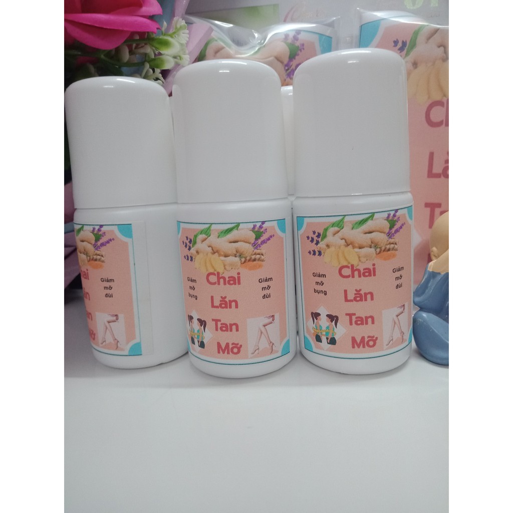 ( GIÁ SỈ ) COMBO 5 Chai lăn Tan Mỡ 50ml, Giảm Mỡ Bụng, Đùi