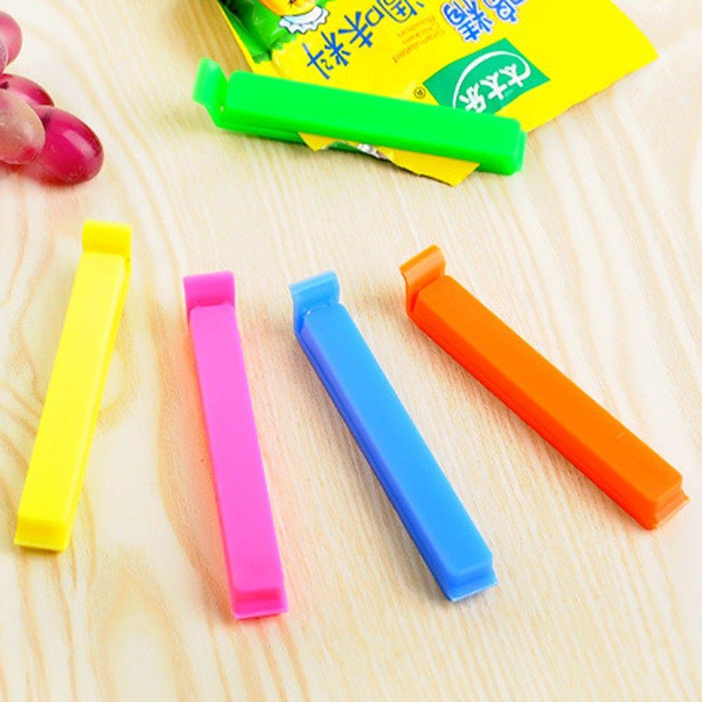 Kẹp Niêm Phong Túi Thức Ăn Bằng Nhựa Màu Sắc Ngọt Ngào Tiện Dụng