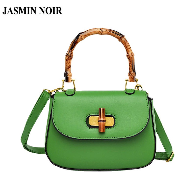 Túi Xách JASMIN NOIR Da PU Hình Yên Ngựa  Thời Trang Cho Nữ