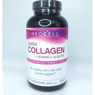 Vỏ hộp để đựng Viên Uống Neocell Super Collagen + C & Biotin Type 1&3 360 Viên Mỹ