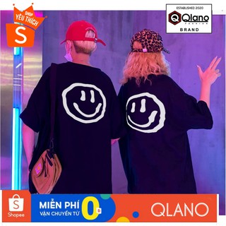Áo Phông unisex Nam Nữ Tay lỡ Siêu Ngầu Mặt Cười Dễ Thương áo thun form rộng unisex oversize có bigsize