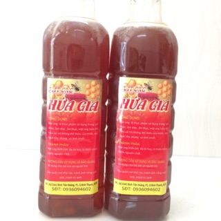 1 lít mật ong rừng tràm nguyên chất 100%