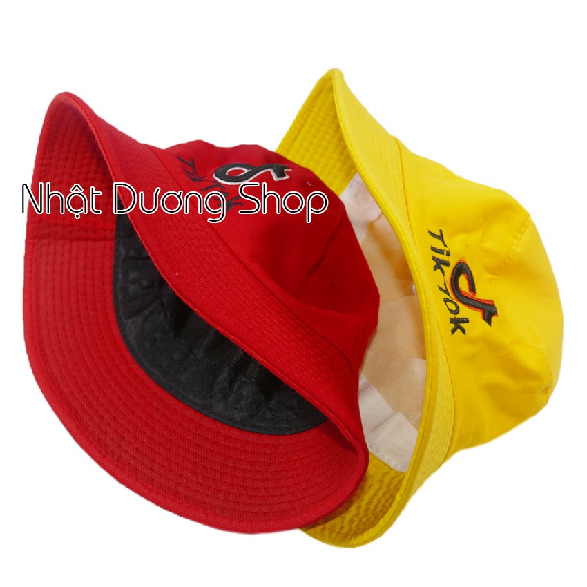 Mũ bucket đẹp 1 mặt, mũ tai bèo nam nữ  vành nhỏ, nón bucket với chất liệu cotton thoáng mát