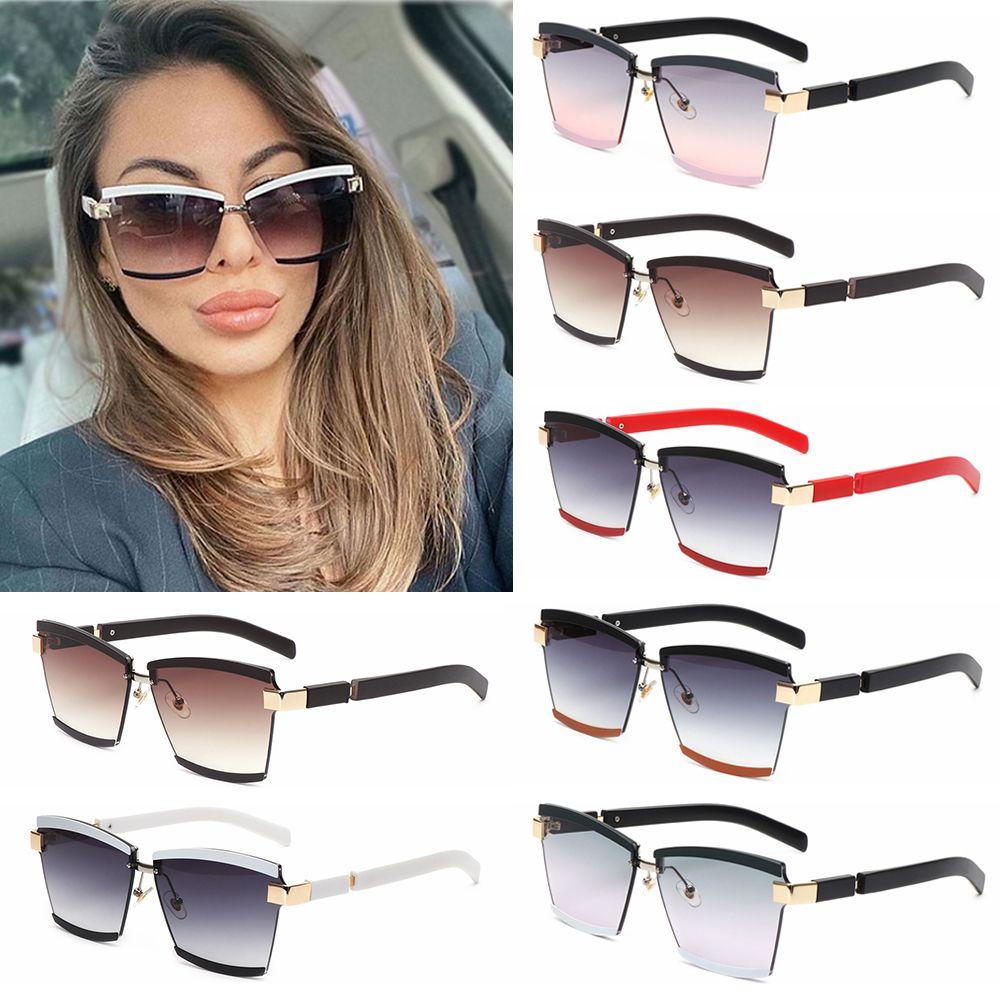 ESPO Kính Râm Oversize Không Gọng Chống Tia UV400 Thời Trang