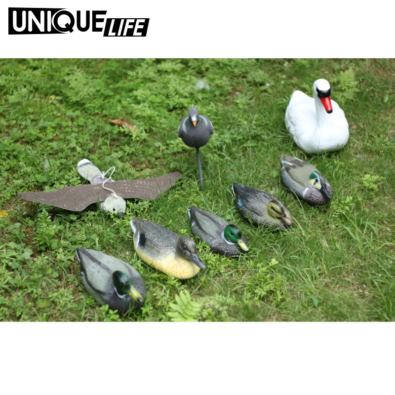 Mồi nhử động vật hình vịt giả dùng trang trí hoặc câu cá
