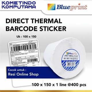 Nhãn Dán Nhiệt Trực Tiếp 100x150x1 Dòng Contents 400