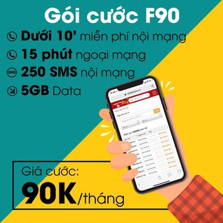 Sim viettel f90