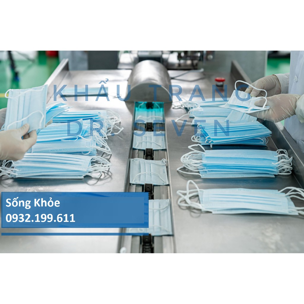 KHẨU TRANG Y TẾ CAO CẤP 4 LỚP, NGĂN VI KHUẨN, NGĂN BỤI