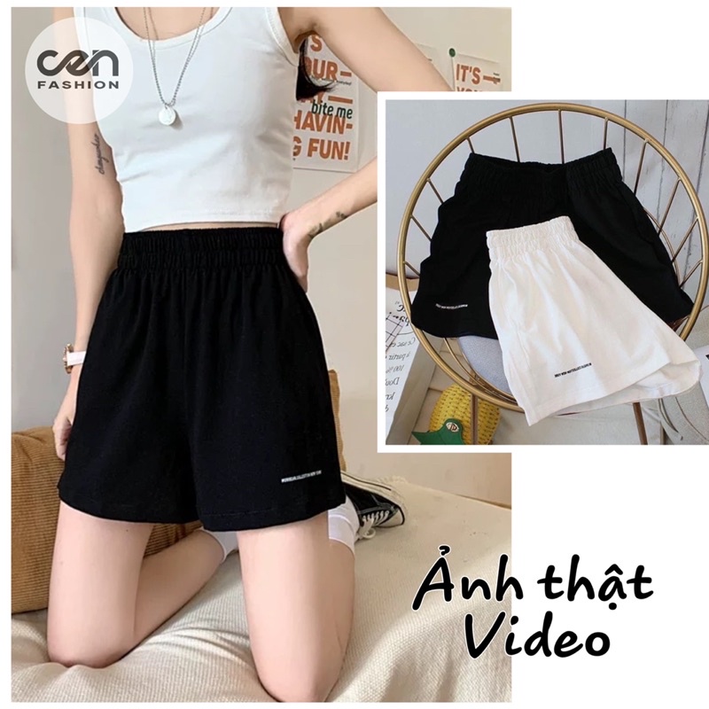 Quần Short Unisex_Quần Đùi Đũi Chun Cen Fashion