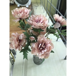 Hoa mẫu đơn lụa, mẫu đơn giả