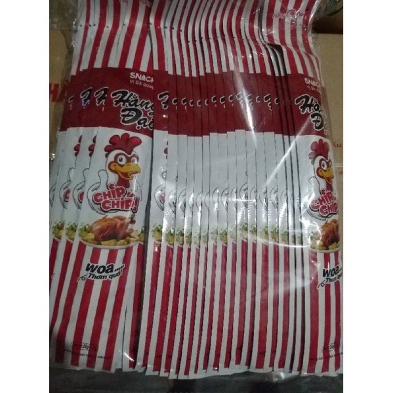 Snack vị gà quay Hằng Đại 10k/ 4 gói (1 gói 26gr)