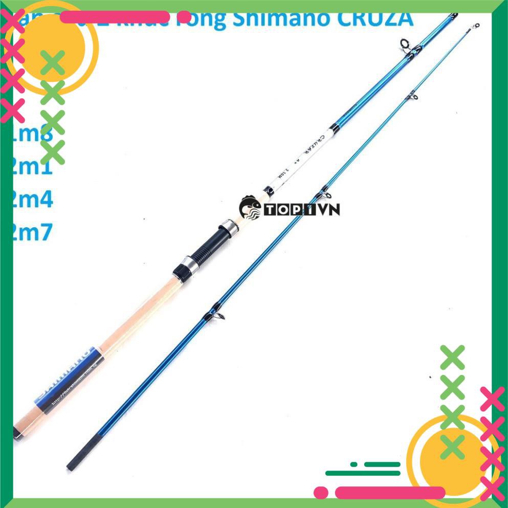 [SALE]  Cần câu 2 khúc rỗng Shimano CRUZA tải cá cao - Top1VN