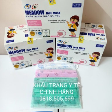 Khẩu trang y tế trẻ em hộp 50 cái (Hàng chính hãng) | BigBuy360 - bigbuy360.vn