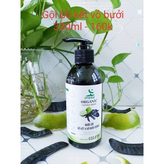 (Date mới nhất) Nước gội bồ kết vỏ bưởi cô đặc Sorana 330ml