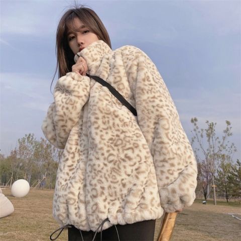Áo Khoác cotton Dày Dặn Ấm Áp Mùa Thu Đông Kiểu Hàn Quốc Mới