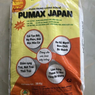 1 kg phân trung vi lượng pumax japan