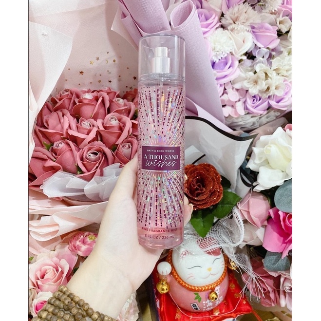 XỊT THƠM BODY MIST A THOUSAND WISHES-236ml full size-MẪU MỚI