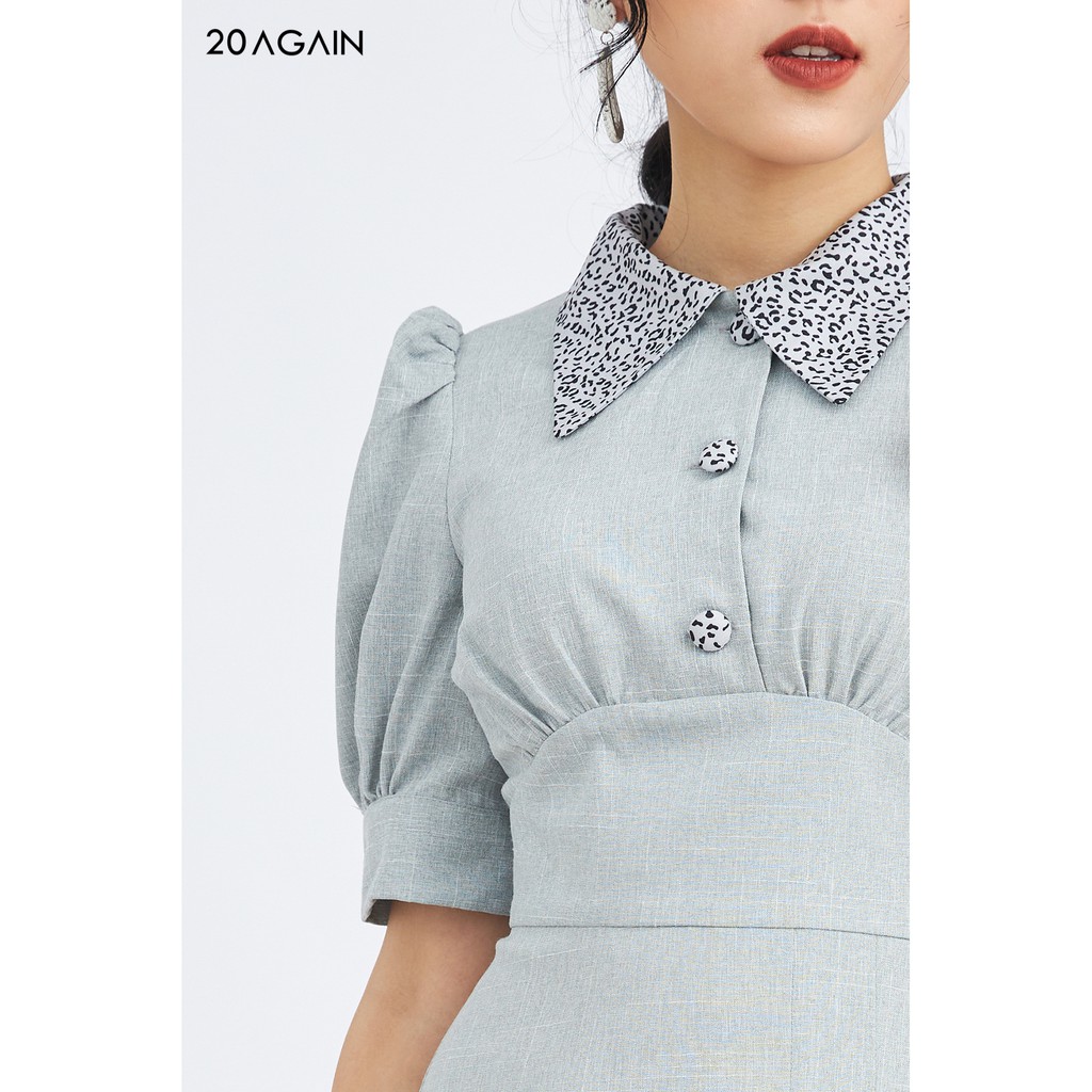 Đầm xòe dài tay phối cổ - 20 Again - DEA1091 | BigBuy360 - bigbuy360.vn