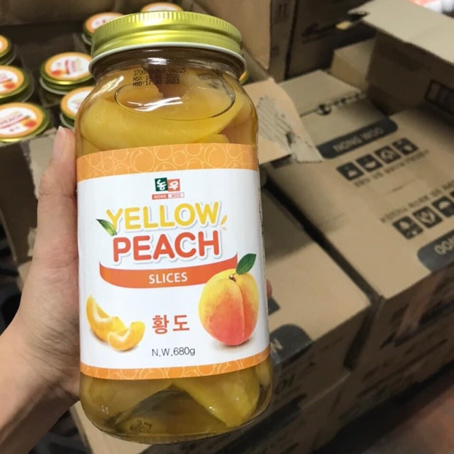 ĐÀO NGÂM YELLOW PEACH HÀN QUỐC