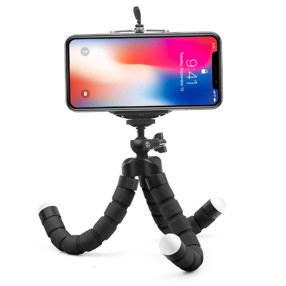 ❤️ HOTSALE ❤️ CHÂN ĐẾ TRIPOD E200 CAO 1M15 - TẶNG Giá kẹp điện thoại 002 + Remote chụp hình Bluetooth