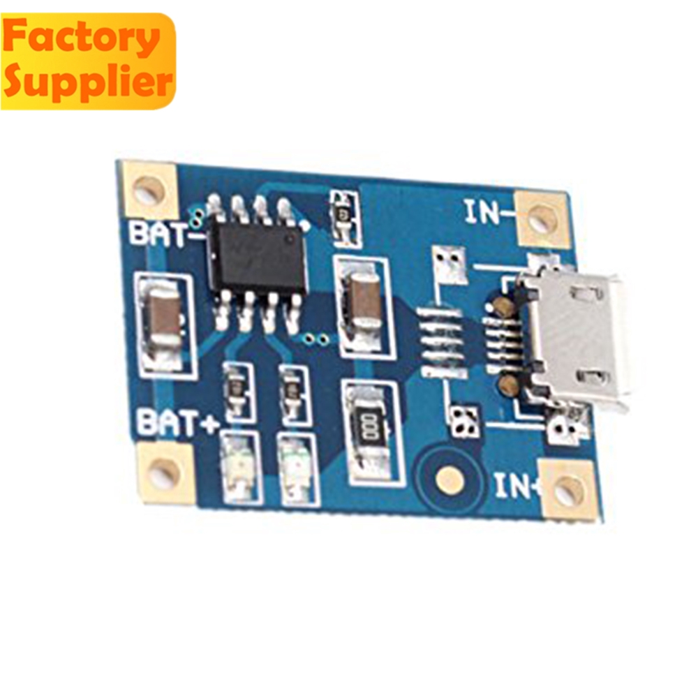 Mô-đun nguồn sạc pin Lithium 18650 PCBFUN 5V 1A Micro USB TP4056