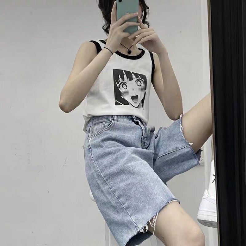 Quần bò ngố tua gấu , quần bò trơn uzallang | BigBuy360 - bigbuy360.vn