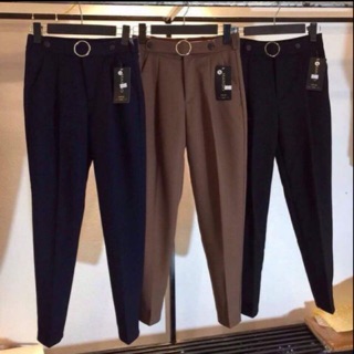 Quần baggy vải cho nữ