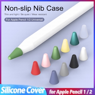 Bộ 8 nắp bảo vệ đầu bút Apple Stylus 1 2 bằng silicon chống thấm nước
