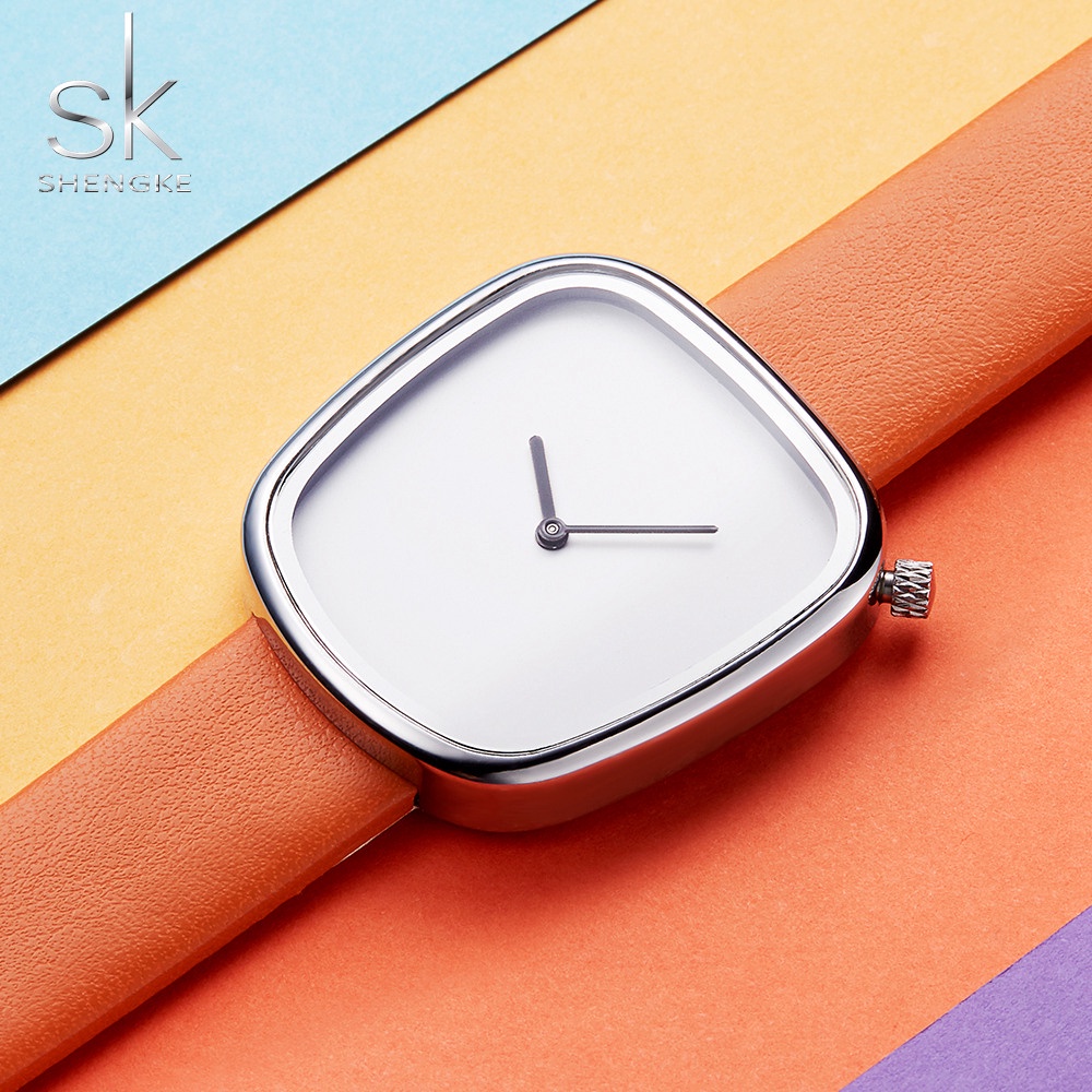 Đồng Hồ Đeo Tay SINOBI Thạch Anh Thiết Mặt Hình Vuông Không Đều Bốn Màu Dành Cho Nữ | BigBuy360 - bigbuy360.vn