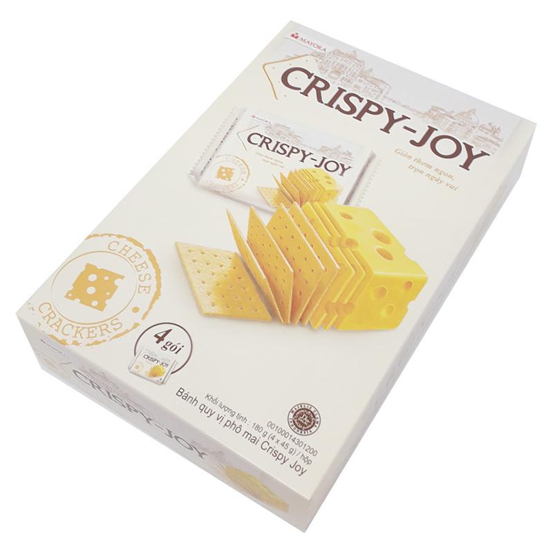 Bánh Crispy Joy Vị Phô Mai 156g