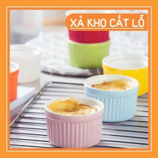 GIÁ SIÊU RẺ Hũ ramenkin sứ, hũ sứ làm bánh Flan, Caramen, bỏ lò, chịu nhiệt