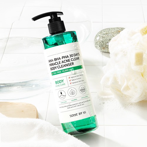 Sữa Tắm Giảm ,Ngăn Ngừa Mụn Some By Mi AHABHAPHA 30 Days Miracle Acne Body Cleanser 400ml