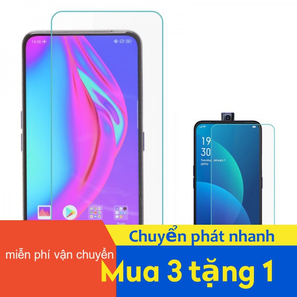 Kính Cường Lực Bảo Vệ Màn Hình Cho OPPO F1s F1 F3 F5 F7 F9 F11 F15 F17 Youth Pro Plus