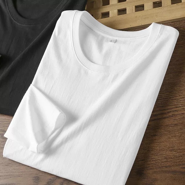 Áo thun dài tay trơn unisex, phông nam nữ tay dài 2 màu đen trắng ATS01 | BigBuy360 - bigbuy360.vn