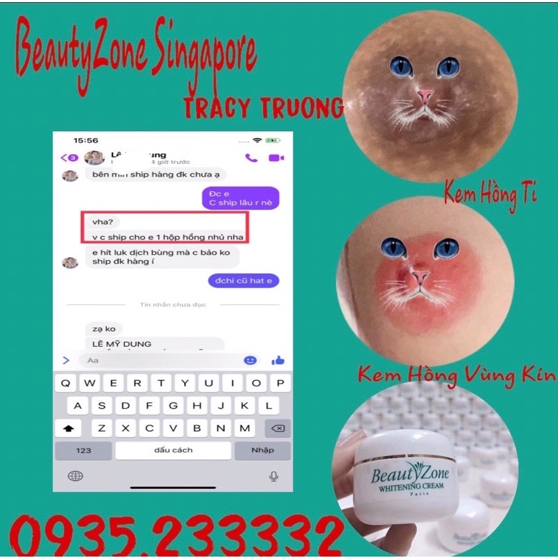 Kem hồng nhũ hoa beautyzone (combo 5 hũ ) | BigBuy360 - bigbuy360.vn