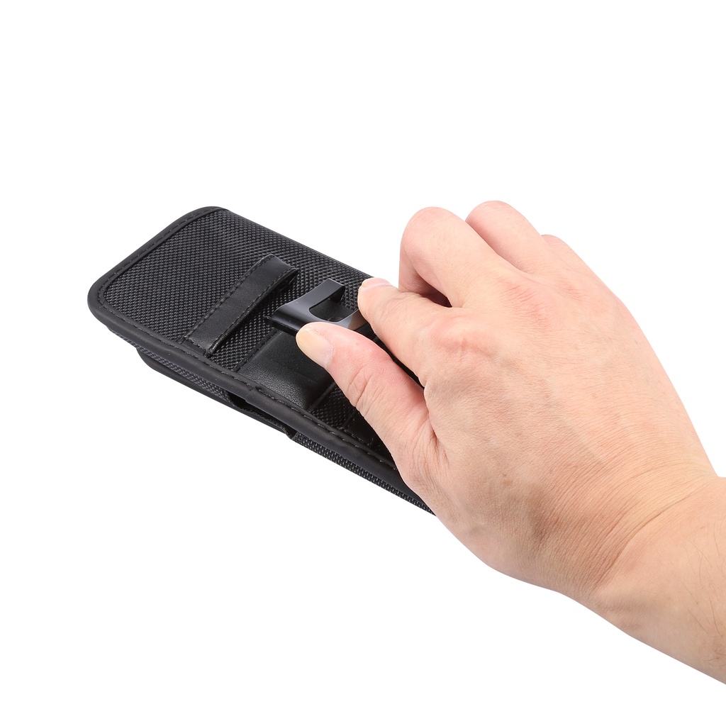 Nhiều kích cỡ túi đeo hông nam bền chặt Vải Oxford túi đeo điện thoại thắt lưng có khe cắm thẻ