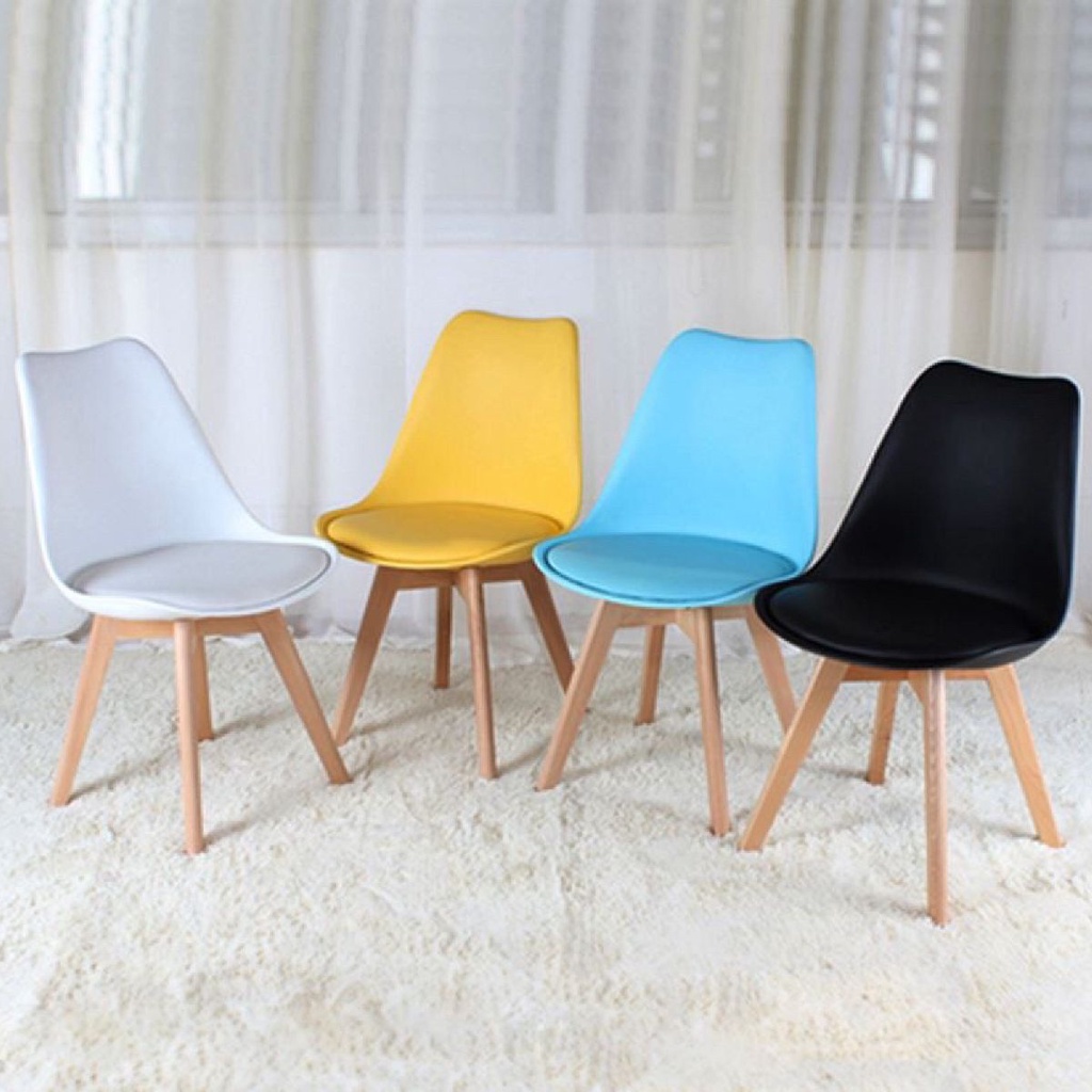 Ghế Đệm Chân Gỗ Eames