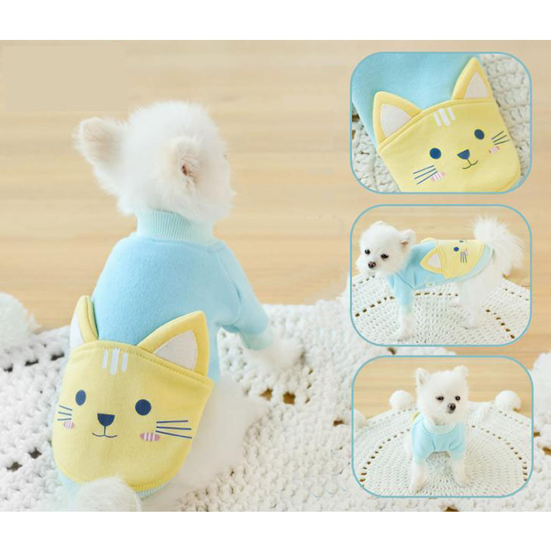 Áo kiểu dáng dễ thương thời trang dành cho cún cưng và mèo cưng 1-9kg