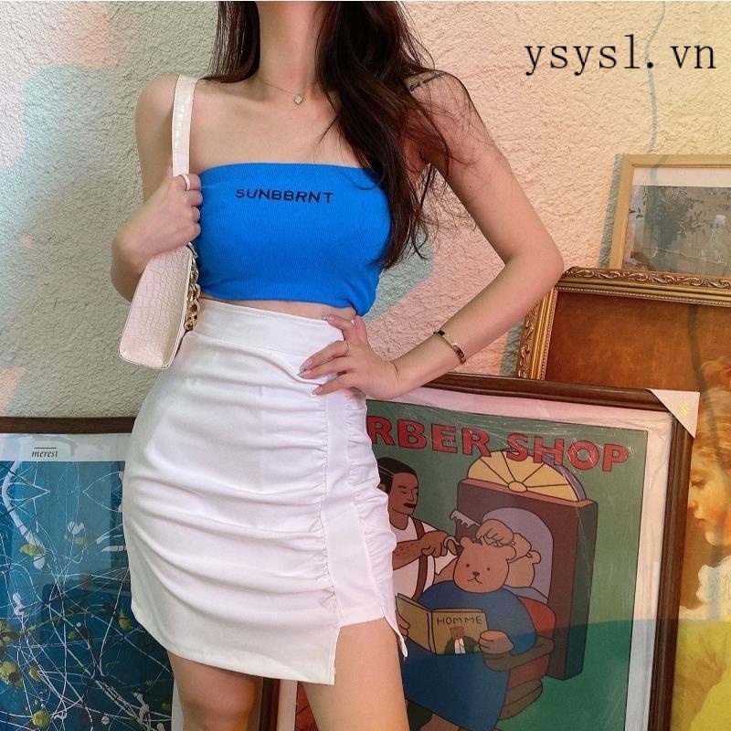 Hàng Có Sẵn Áo Hai Dây Mùa Hè 2022 Thiết Kế Chất Lượng Cao Dễ Phối Đồ Phong Cách Mới Cho Nữ