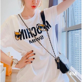 áo thun qc moschino rẻ đẹp (Còn trắng)